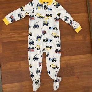 Never warn white warm carters boys onesie 3T